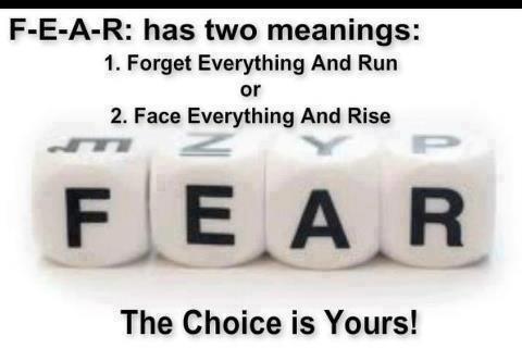 What is Fear?. What is fear? Fear= False Evidence…, by Treadmill Treats